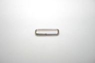 25mm silver metal strapkeepers (narrow)
