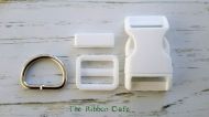 20mm white buckle sets 